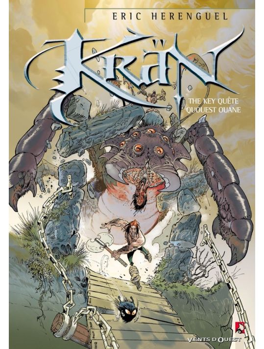 krän le barbare tome 8 - the key quête quouest ouane main product photo