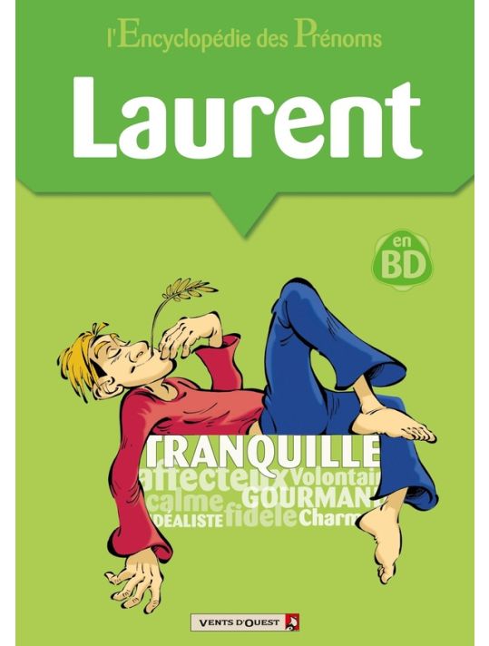 l'encyclopédie des prénoms en bd tome 12 - laurent main product photo