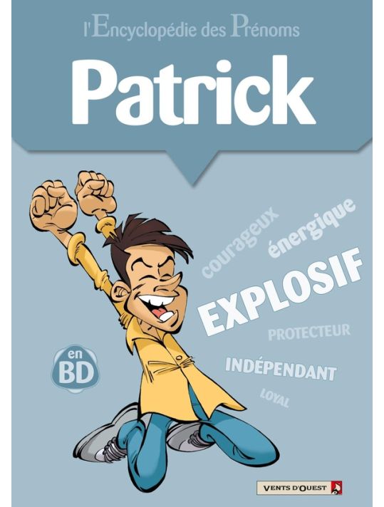 l'encyclopédie des prénoms en bd tome 17 - patrick main product photo