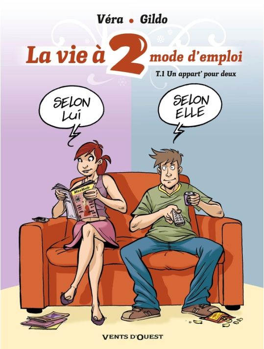 la vie à 2 mode d'emploi tome 1 - un appart' pour deux main product photo