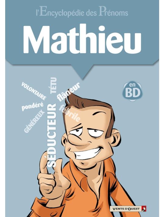 l'encyclopédie des prénoms en bd tome 24 - mathieu main product photo