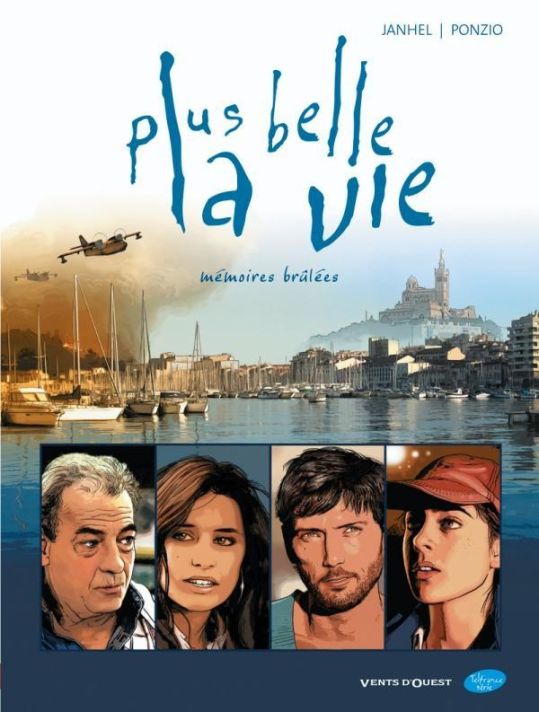 plus belle la vie tome 1 - mémoires brûlées main product photo
