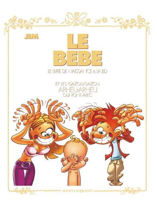 le bébé ; coffret album + livre de naissance main product photo