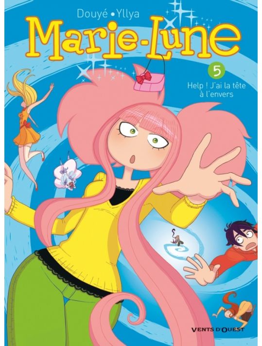 Marie-Lune tome 5 - help ! j'ai la tête a l'envers main product photo