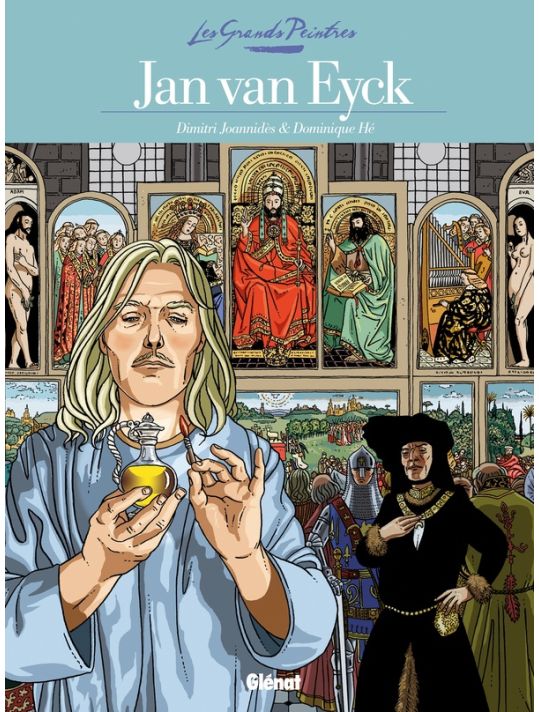 Les grands peintres : Jan Van Eyck - Le Retable de l'Agneau mystique main product photo