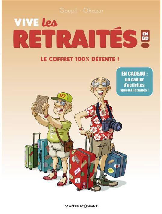 Vive les retraités en BD - coffret tomes 1 et 2 main product photo