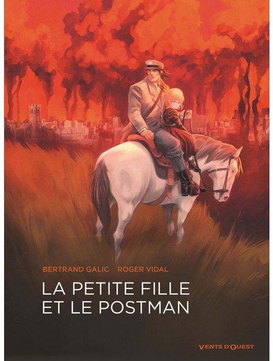 La petite fille et le postman + ex-libris offert main product photo