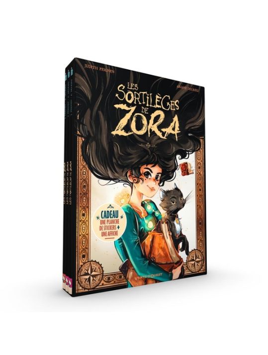 Les sortilèges de Zora - coffret tomes 1 à 3 main product photo
