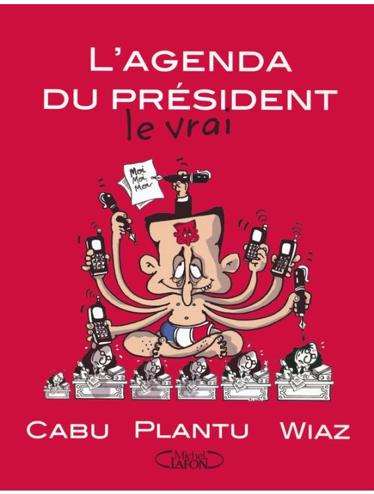 l'agenda du président ; le vrai main product photo