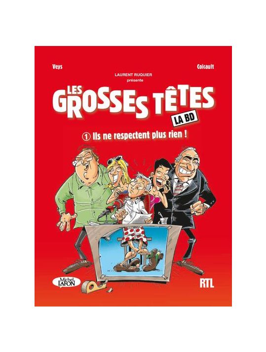 Les grosses têtes tome 1 main product photo
