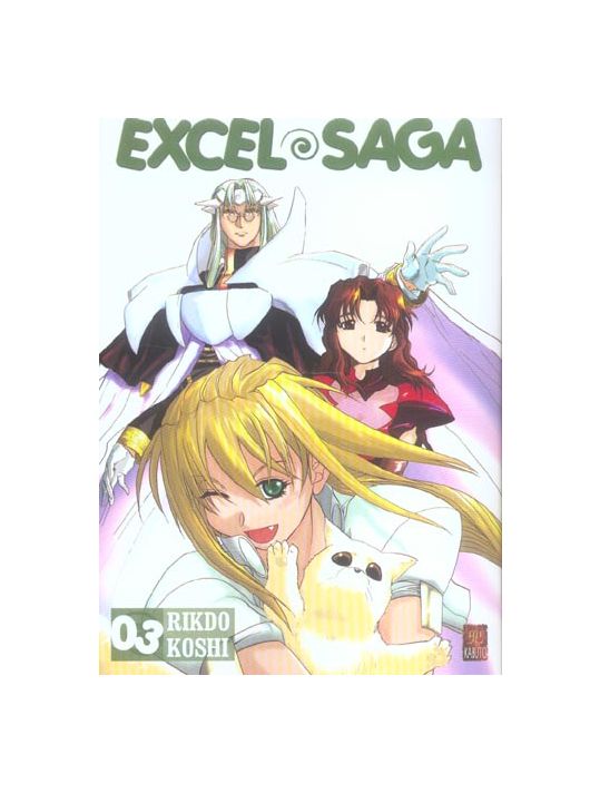 excel saga tome 3 main product photo