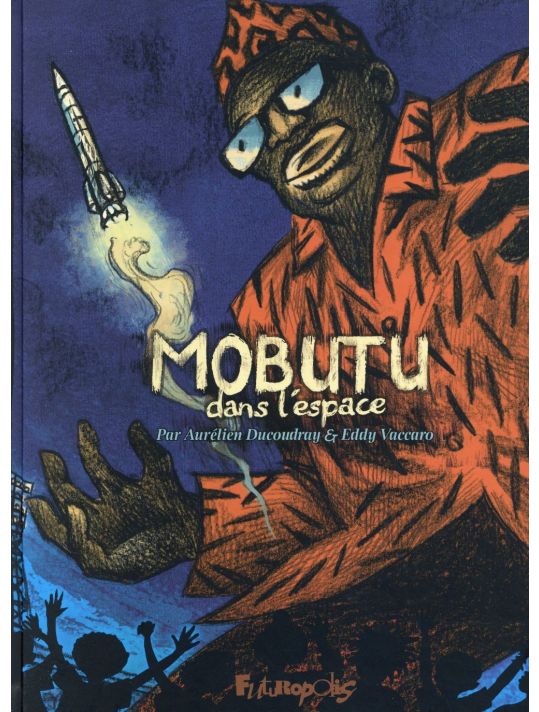 Mobutu dans l'espace main product photo
