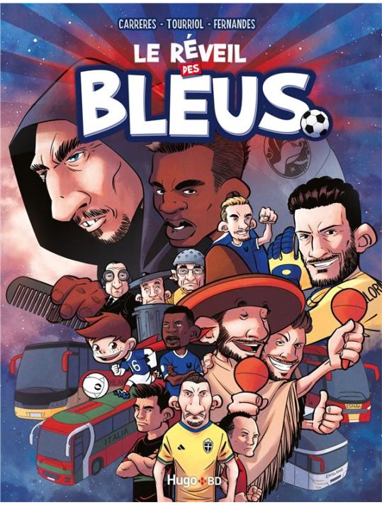 Le réveil des bleus BD euro 2016 main product photo
