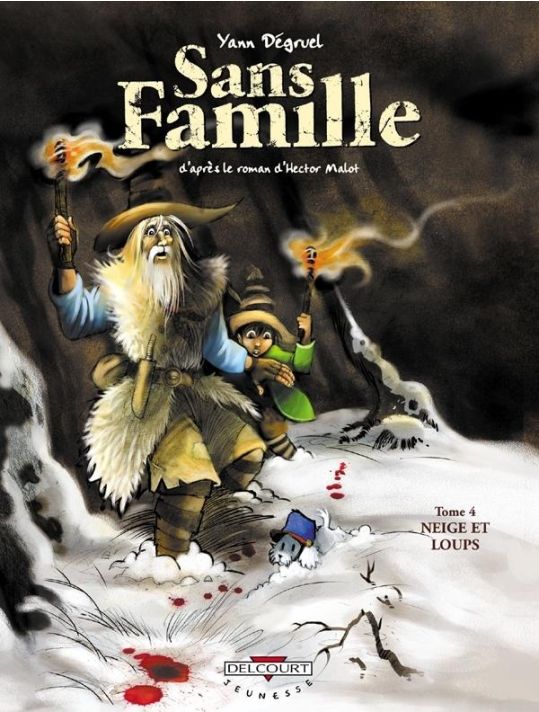 sans famille tome 4 - neige et loups main product photo