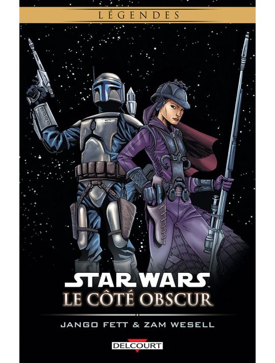 star wars - le côté obscur tome 1 - jango fett & zam wesell main product photo
