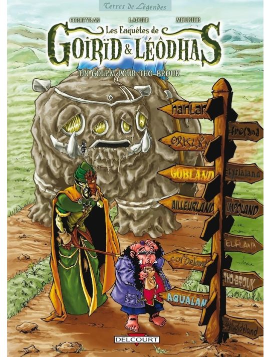 les enquêtes de goirid et leodhas tome 2 - un golem pour tho-brouk main product photo