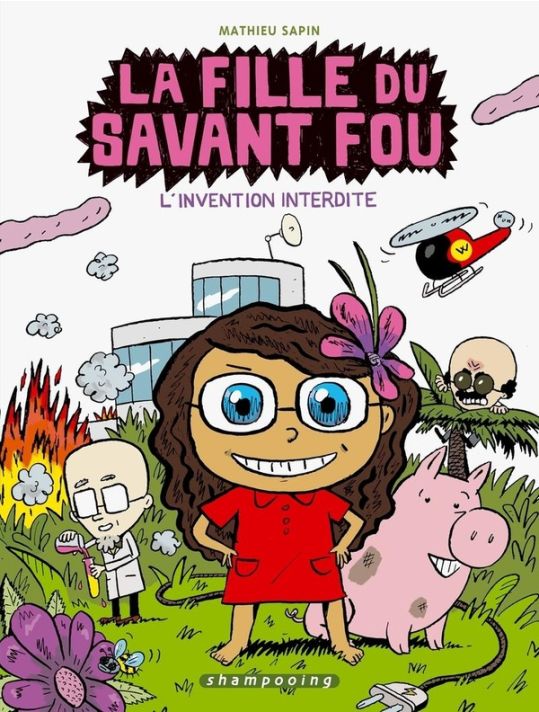 la fille du savant fou tome 1 - l'invention interdite main product photo