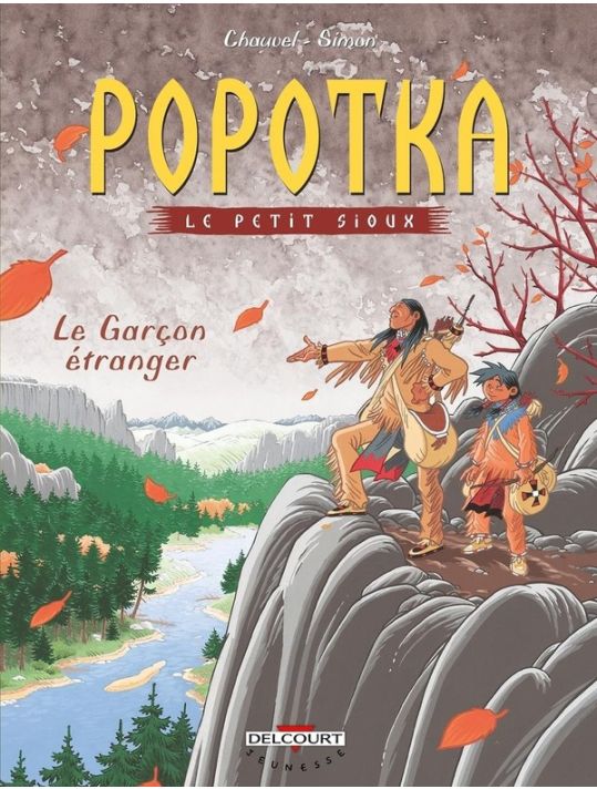 popotka le petit sioux tome 7 - le garçon étranger main product photo