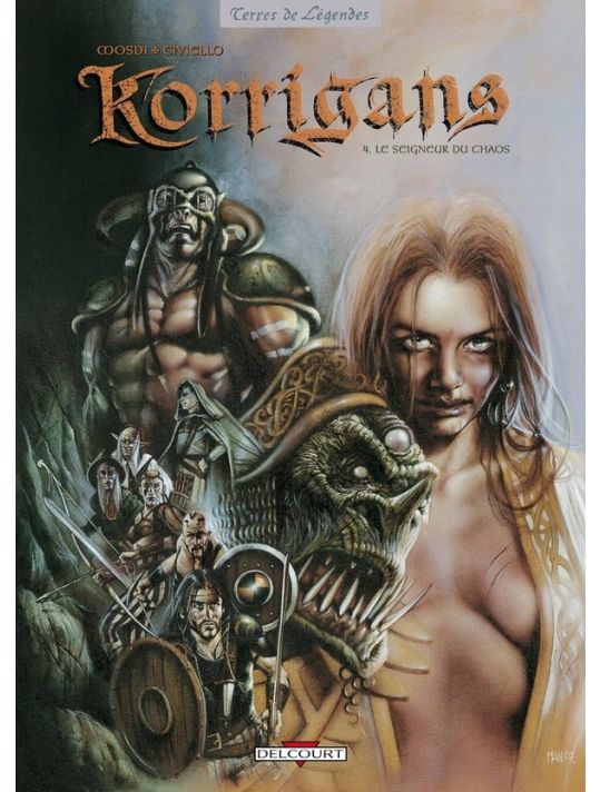 korrigans tome 4 - le seigneur du chaos main product photo