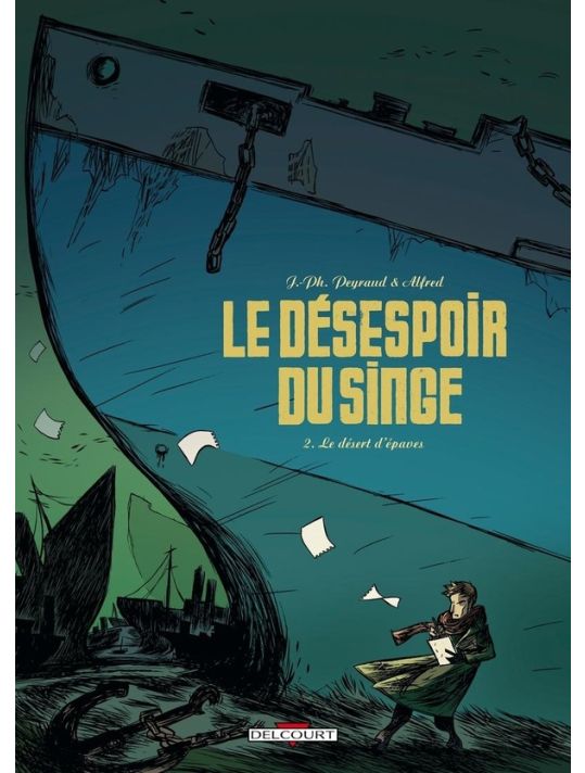 le désespoir du singe tome 2 - le désert d'épaves main product photo
