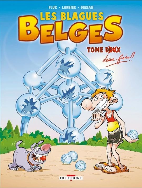 les blagues belges tome 2 - tome deux fois main product photo