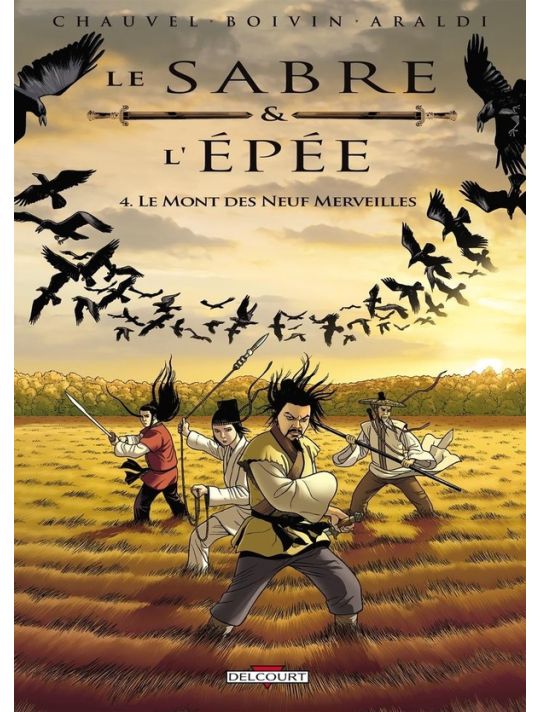 le sabre et l'épée tome 4 - le mont des neuf merveilles main product photo