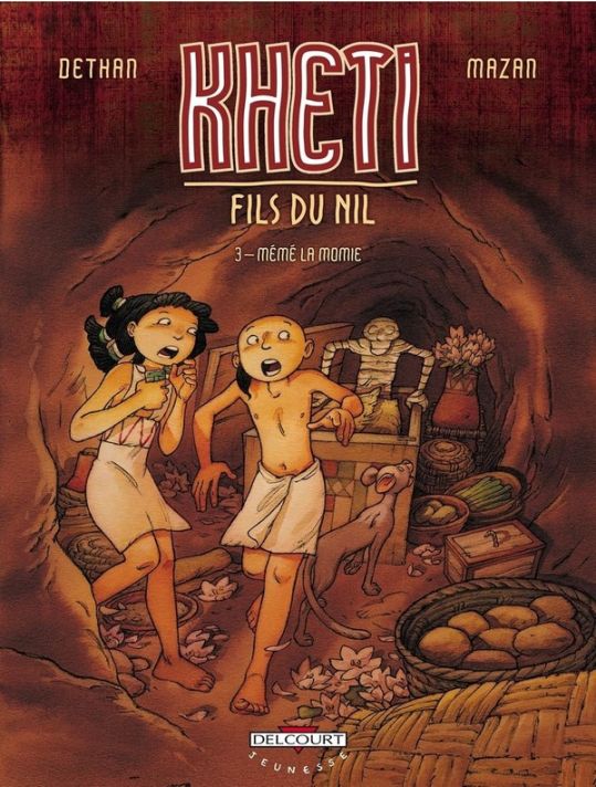 kheti, fils du nil tome 3 - mémé la momie main product photo