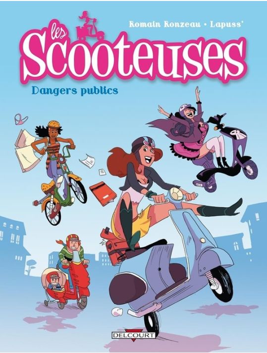 les scooteuses tome 1 - dangers publics main product photo