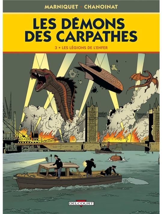 Les Démons Des Carpathes Tome 3 ; Les Légions De L'enfer main product photo