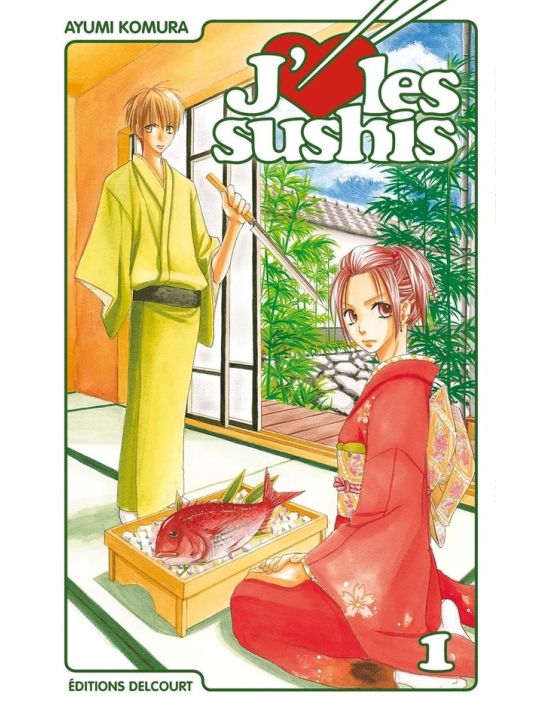 j'aime les sushis tome 1 main product photo