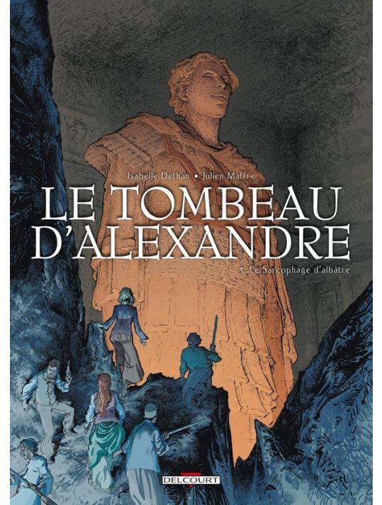 Le tombeau d'Alexandre tome 3 - le sarcophage d'albatre main product photo