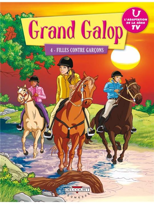 Grand Galop Tome 4 ; Filles Contre Garçons main product photo