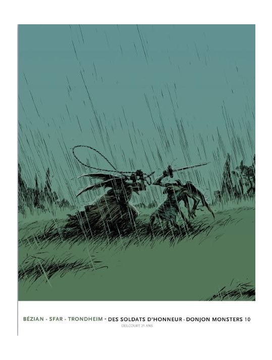 donjon monsters tome 10 - des soldats d'honneur - édition 25 ans Delcourt main product photo