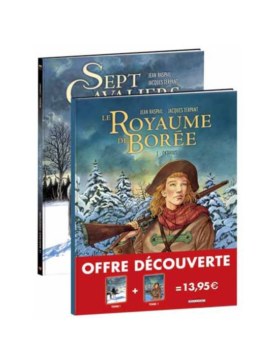 Pack : Royaume de Borée tome 1 + Sept cavaliers tome 1 main product photo