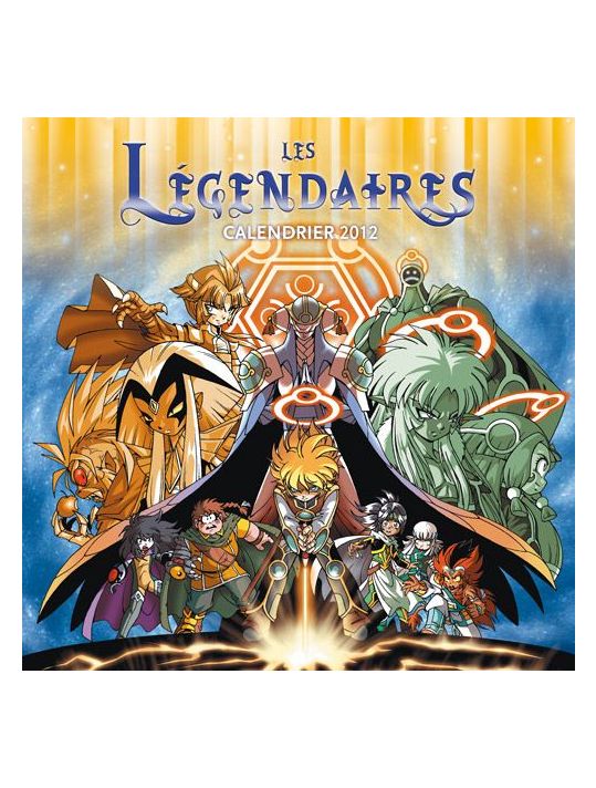les Légendaires ; calendrier (édition 2012) main product photo