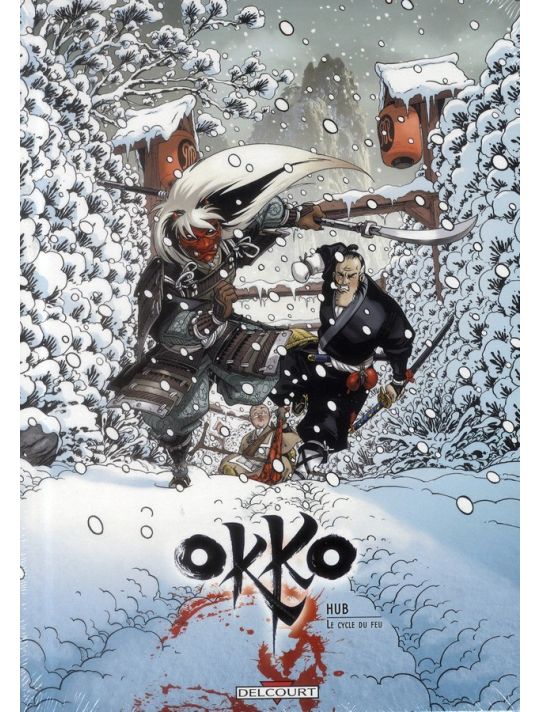 Okko - étui le cycle de feu tome 7 et tome 8 main product photo