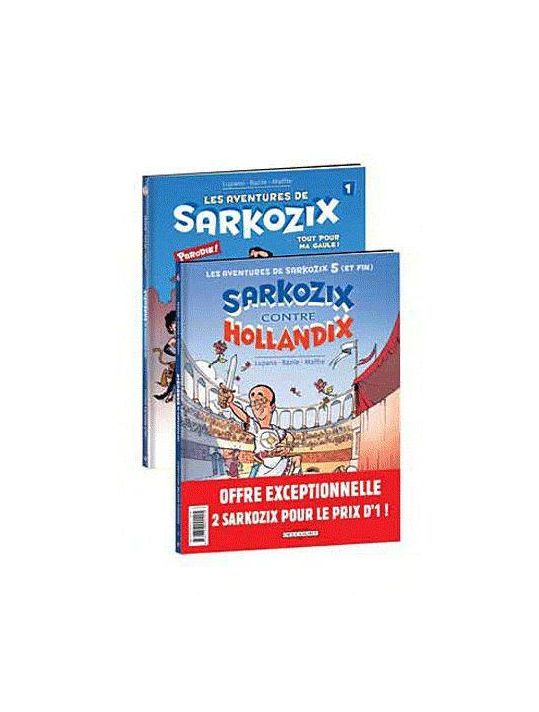 Les Aventures De Sarkozix ; Tome 1 Et Tome 5 main product photo