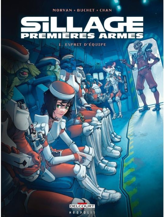 Sillage - premières armes tome 1 main product photo