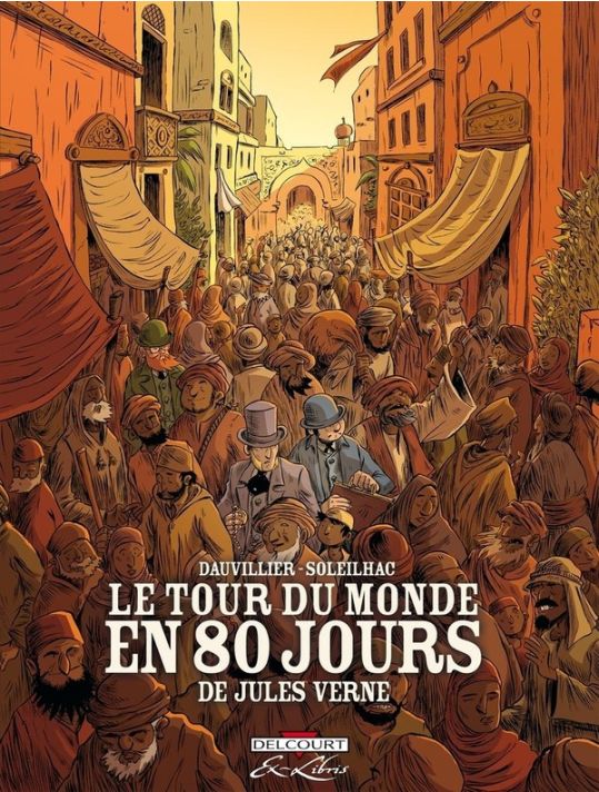 le tour du monde en 80 jours, de Jules Verne ; intégrale main product photo