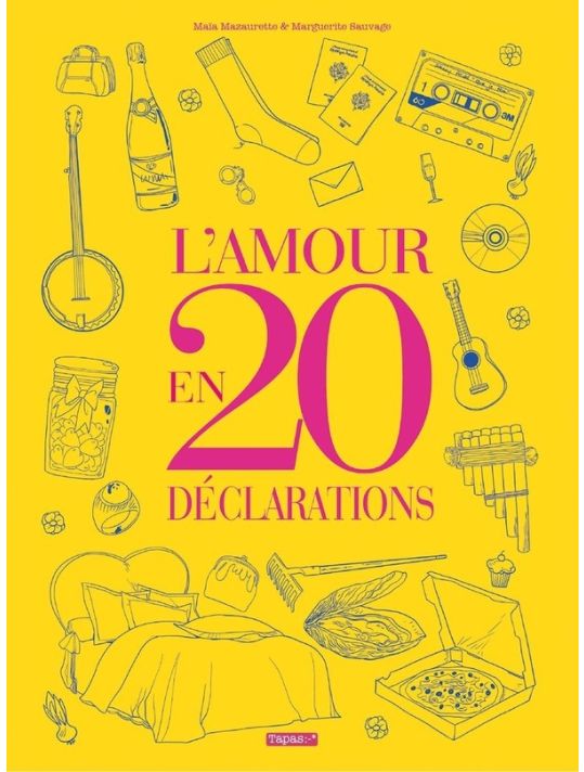 L'Amour en 20 déclarations main product photo