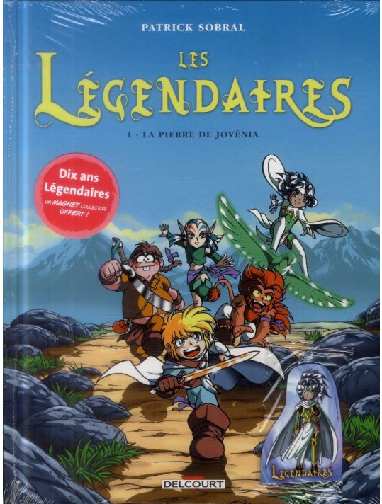 Les Légendaires tome 1 - La Pierre de Jovénia (+ magnet, éd. limitée) main product photo