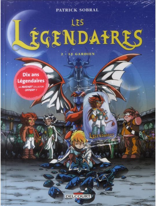 Les Légendaires tome 2 - Le Gardien (+ magnet, éd. limitée) main product photo