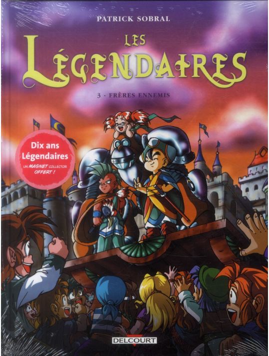 Les Légendaires tome 3 - Frères ennemis (+ magnet, éd. limitée) main product photo