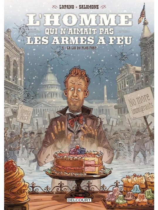 L'homme qui n'aimait pas les armes à feu tome 4 main product photo