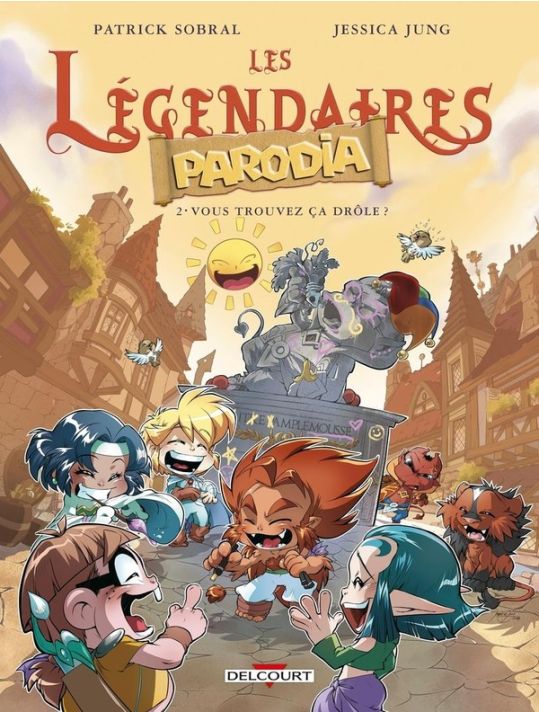 Les légendaires - parodia tome 2 main product photo