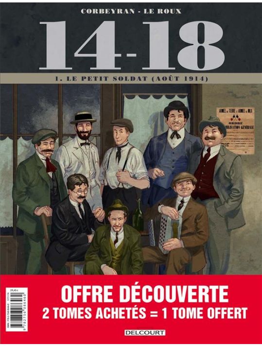 14-18 - pack 30 ans tomes 1 à 3 main product photo
