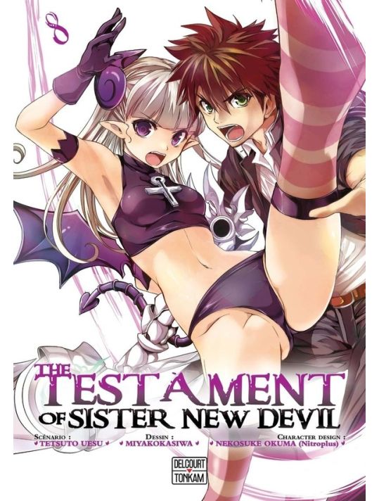 The testament of sister new devil tome 8 main product photo