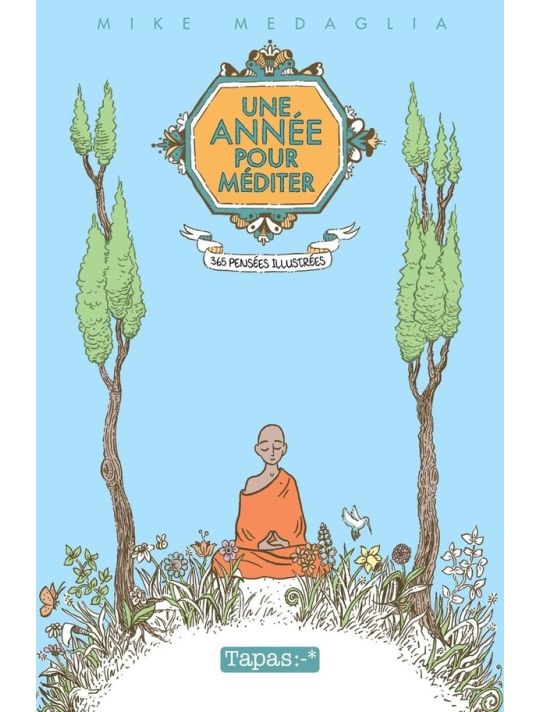 Une année pour méditer - 365 pensées illustrées main product photo