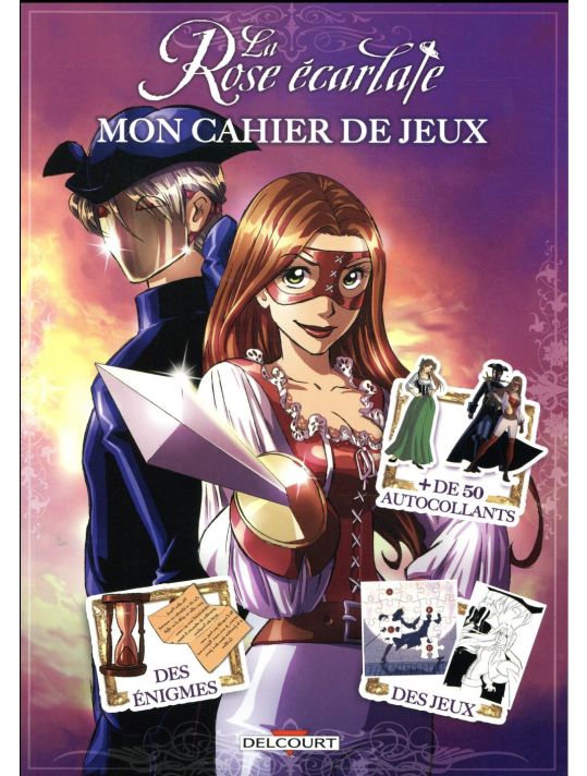 La rose écarlate - mon cahier de jeux main product photo