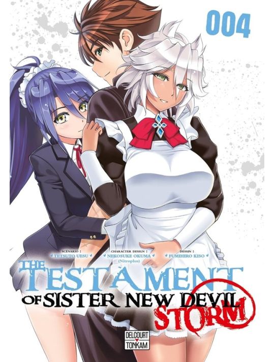 The testament of sister new devil - Storm tome 4 main product photo